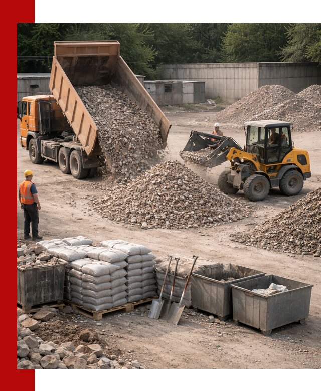 Вторичные материалы для отсыпки в Учалах — поставка и доставка