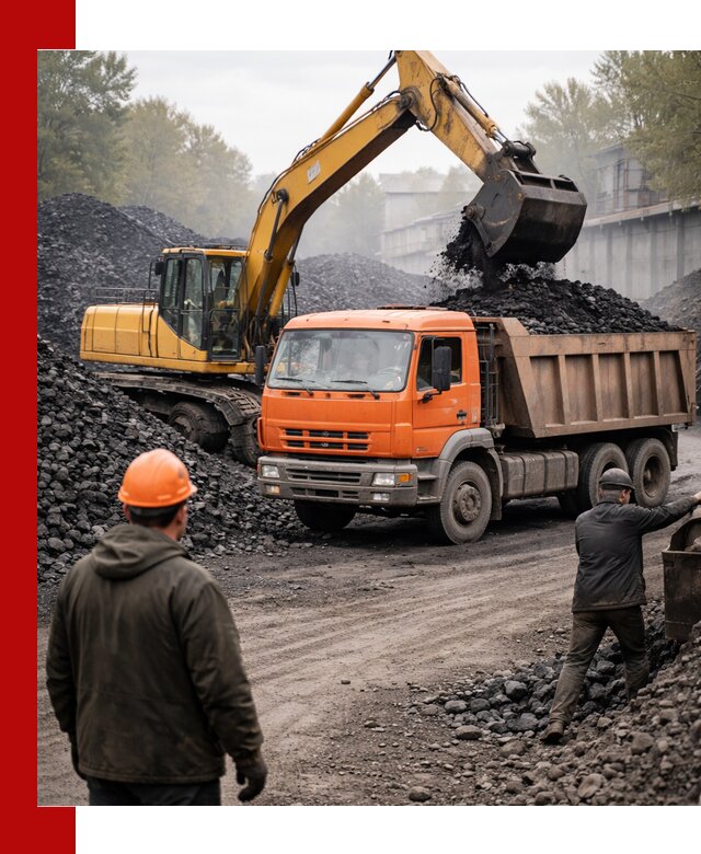 Доставка угля автотранспортом в Учалах быстро и выгодно