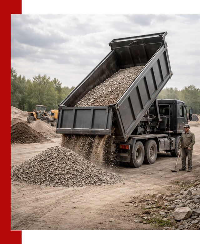 Доставка самосвалом 30 м3 по выгодным ценам в Учалах