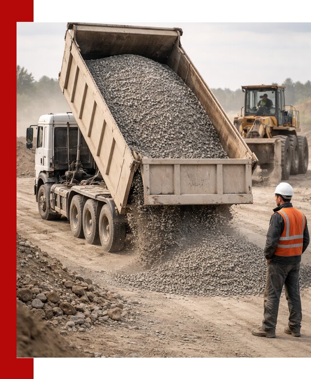 Доставка самосвалом 40 кубов цемента и сыпучих в Учалах