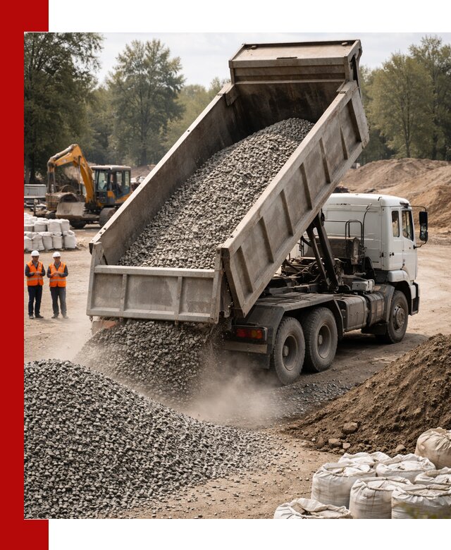 Аренда самосвала в Учалах для доставки сыпучих и нерудных материалов