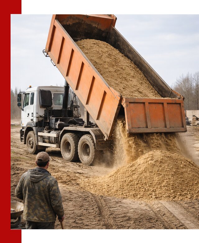 Аренда самосвала 20 тонн для перевозки грузов в Учалах
