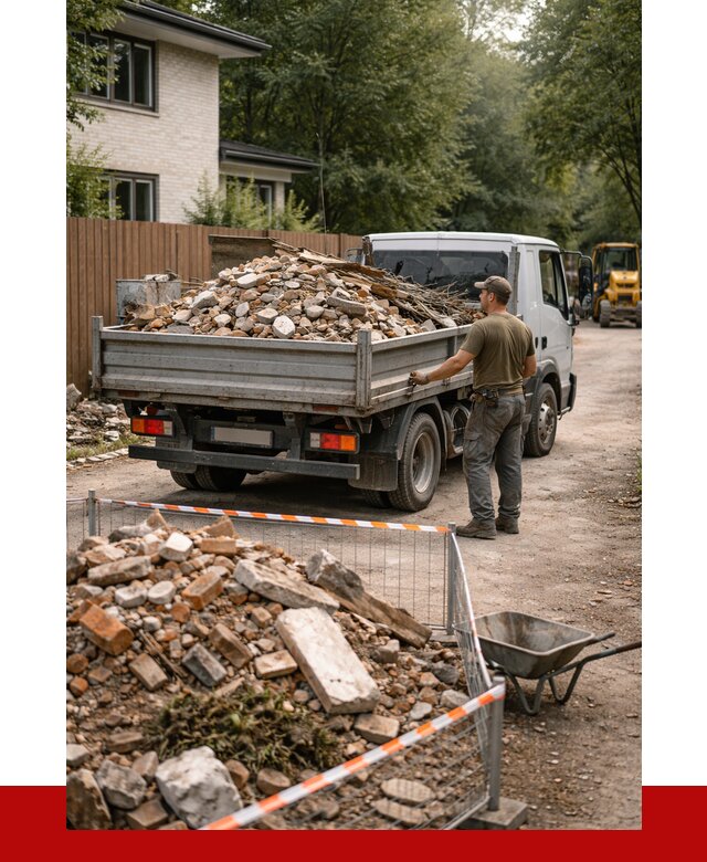 Вывоз строительного мусора с погрузкой в Учалах от 7625 р | ПРОНЕРУДЧлы