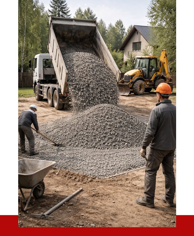 Отсыпка участка щебнем в Учалах от 6609 р. ПРОНЕРУДЧлы