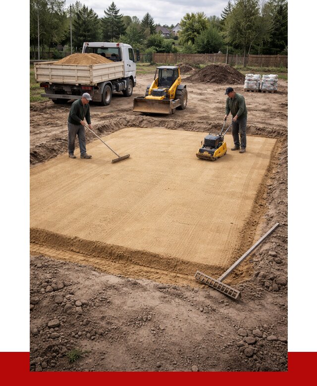 Устройство песчаной подушки в Учалах от 4575 р. ПРОНЕРУДЧлы